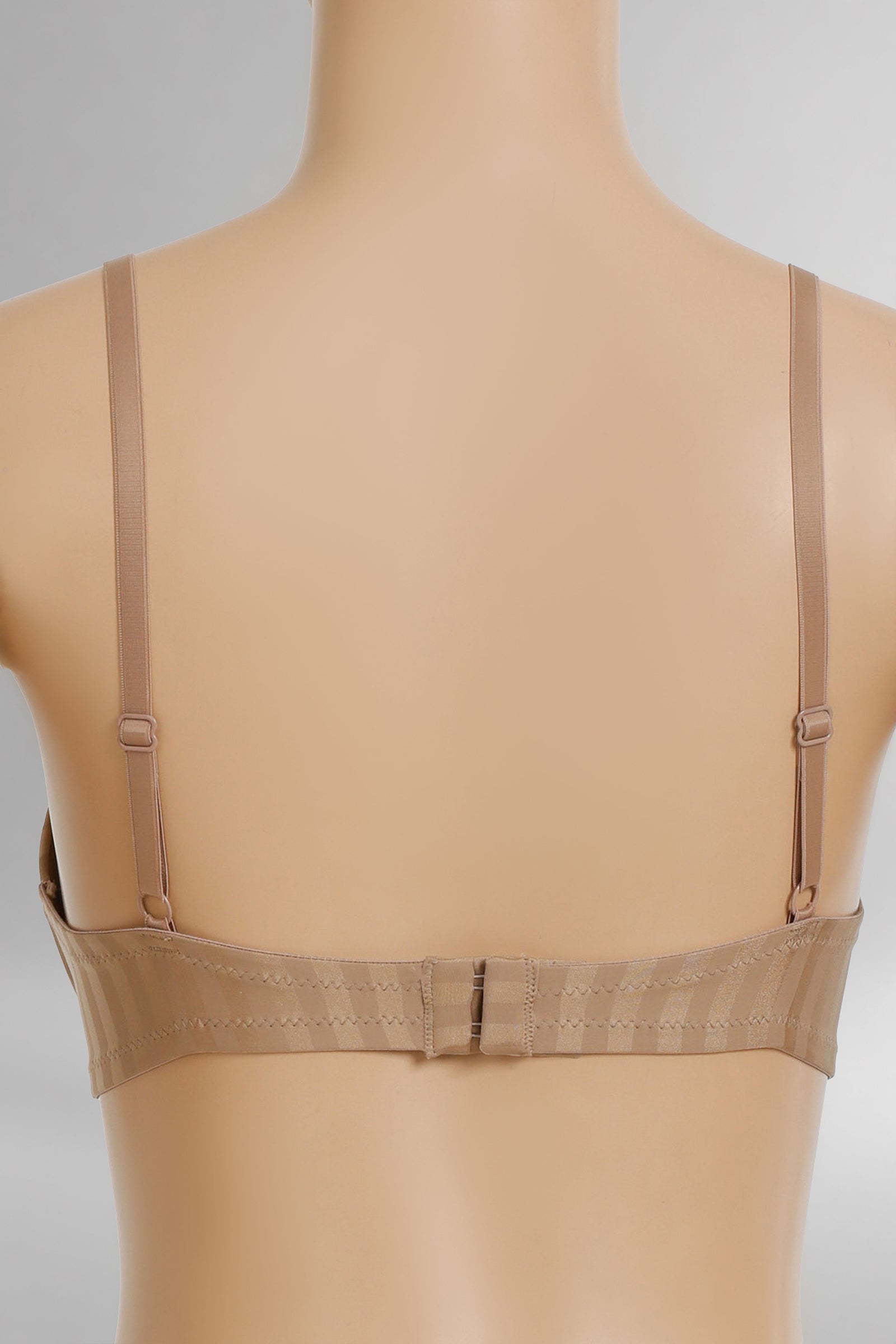 Striped Padded Plunge Bra