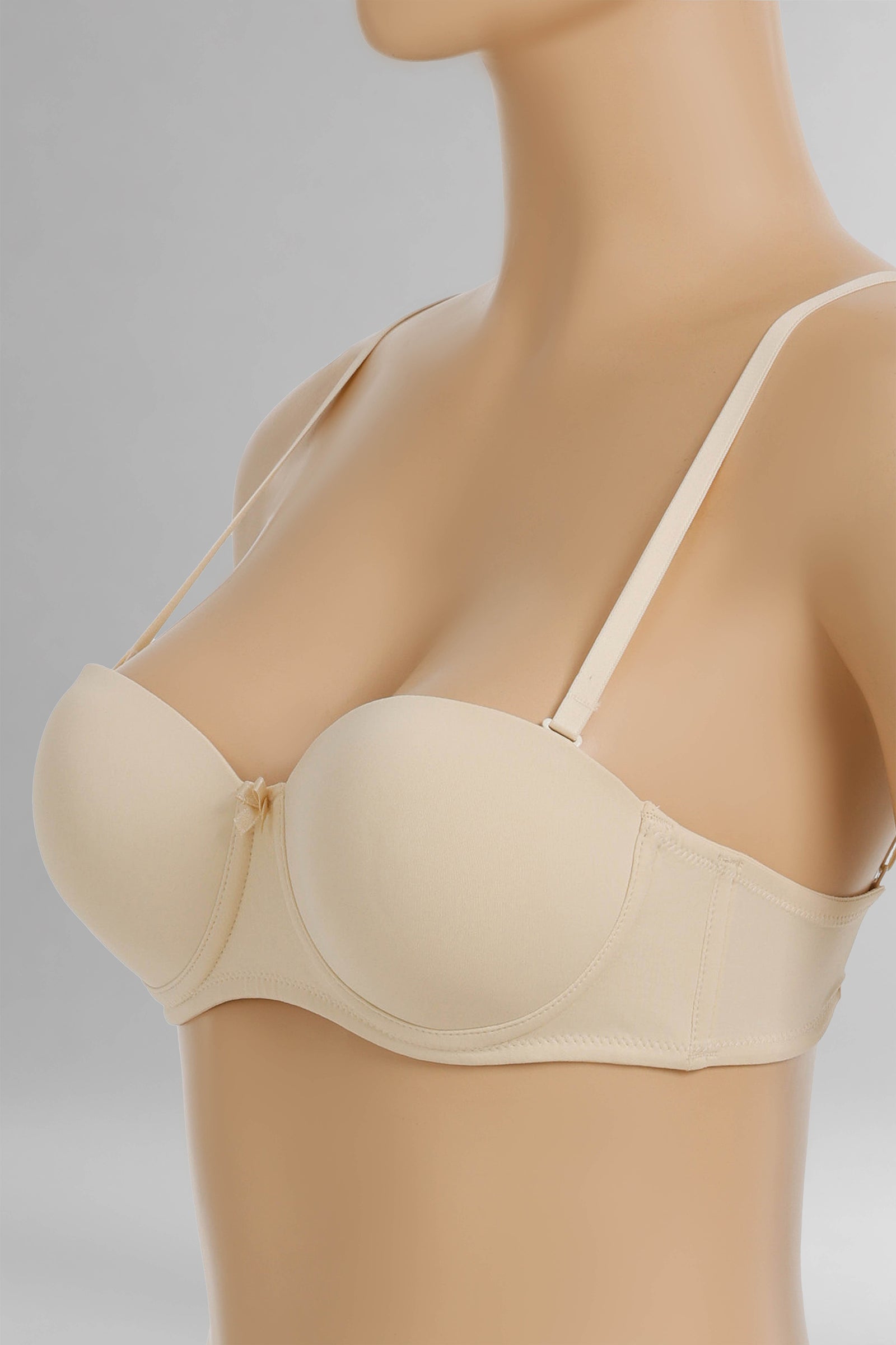 Detachable-Strap Padded Bra