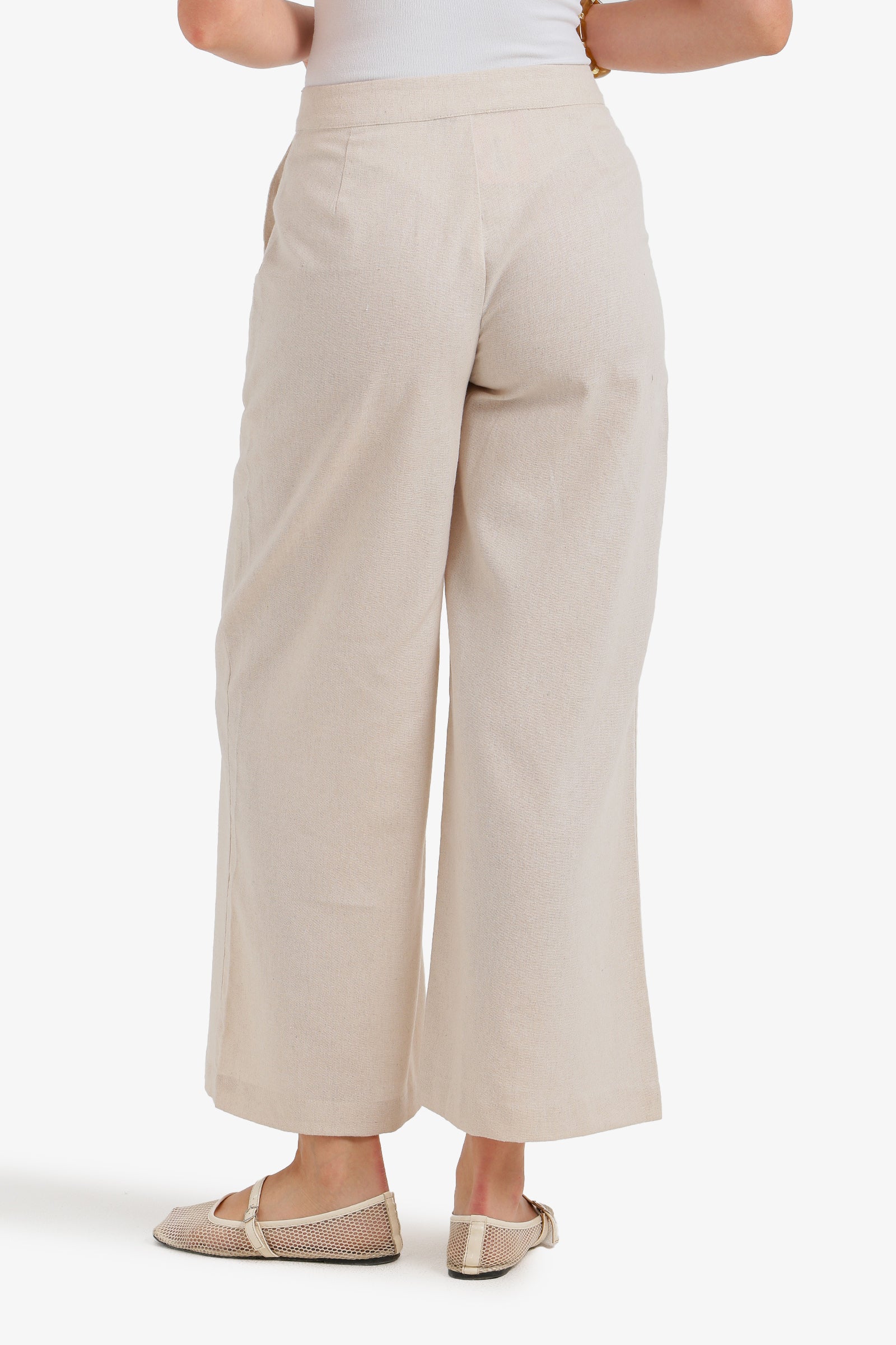 High-Waist Wide Leg Pants
