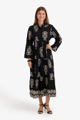 Tiered Midi Dress