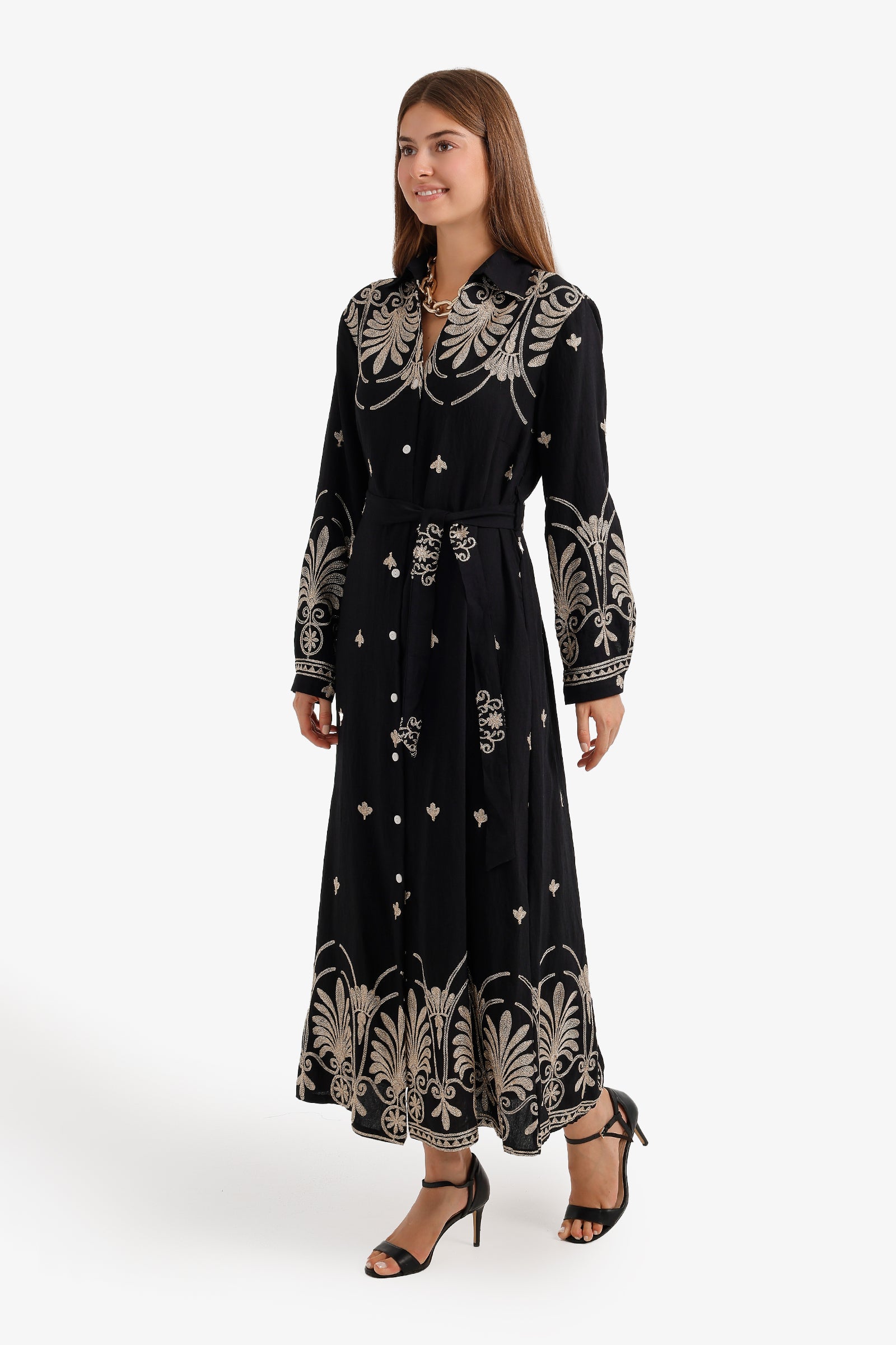 Long Sleeve Maxi Dress