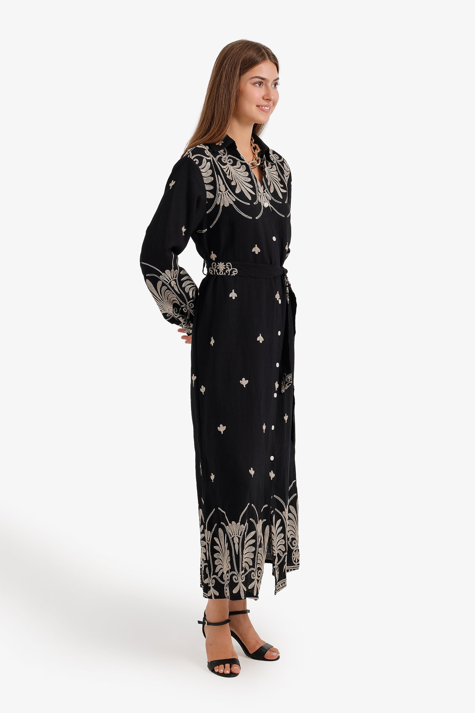Long Sleeve Maxi Dress