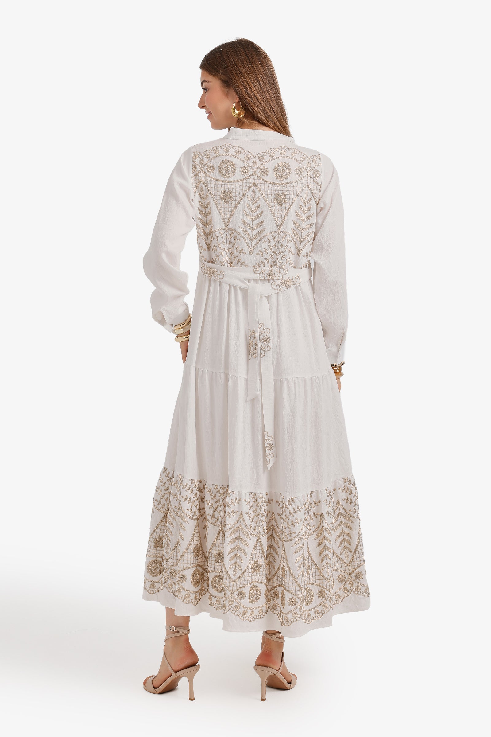 Embroidered Relaxed Dress