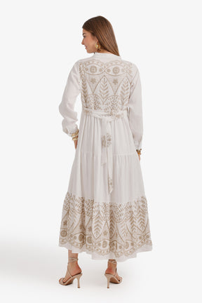 Embroidered Relaxed Dress