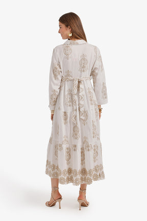 Tiered Midi Dress