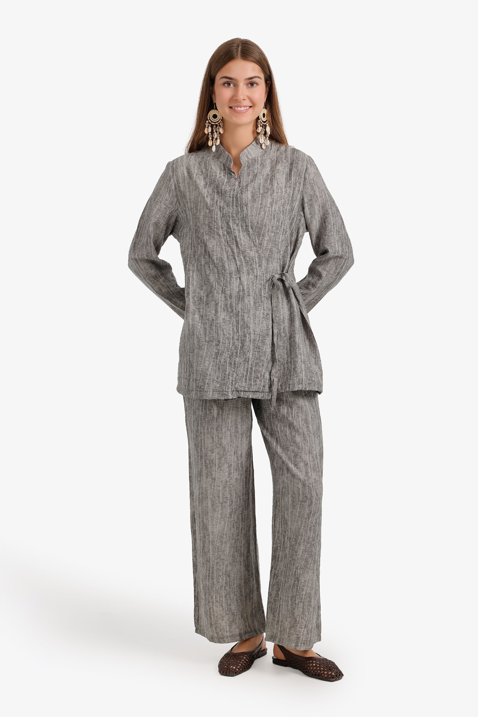 Textured Tunic Set
