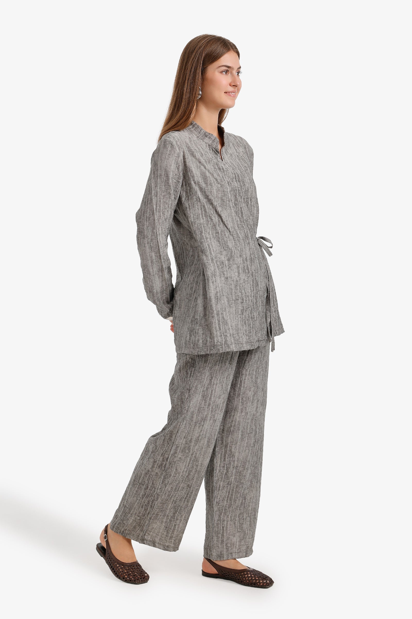 Textured Tunic Set