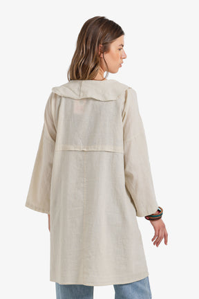 Drawstring Waist Kimono