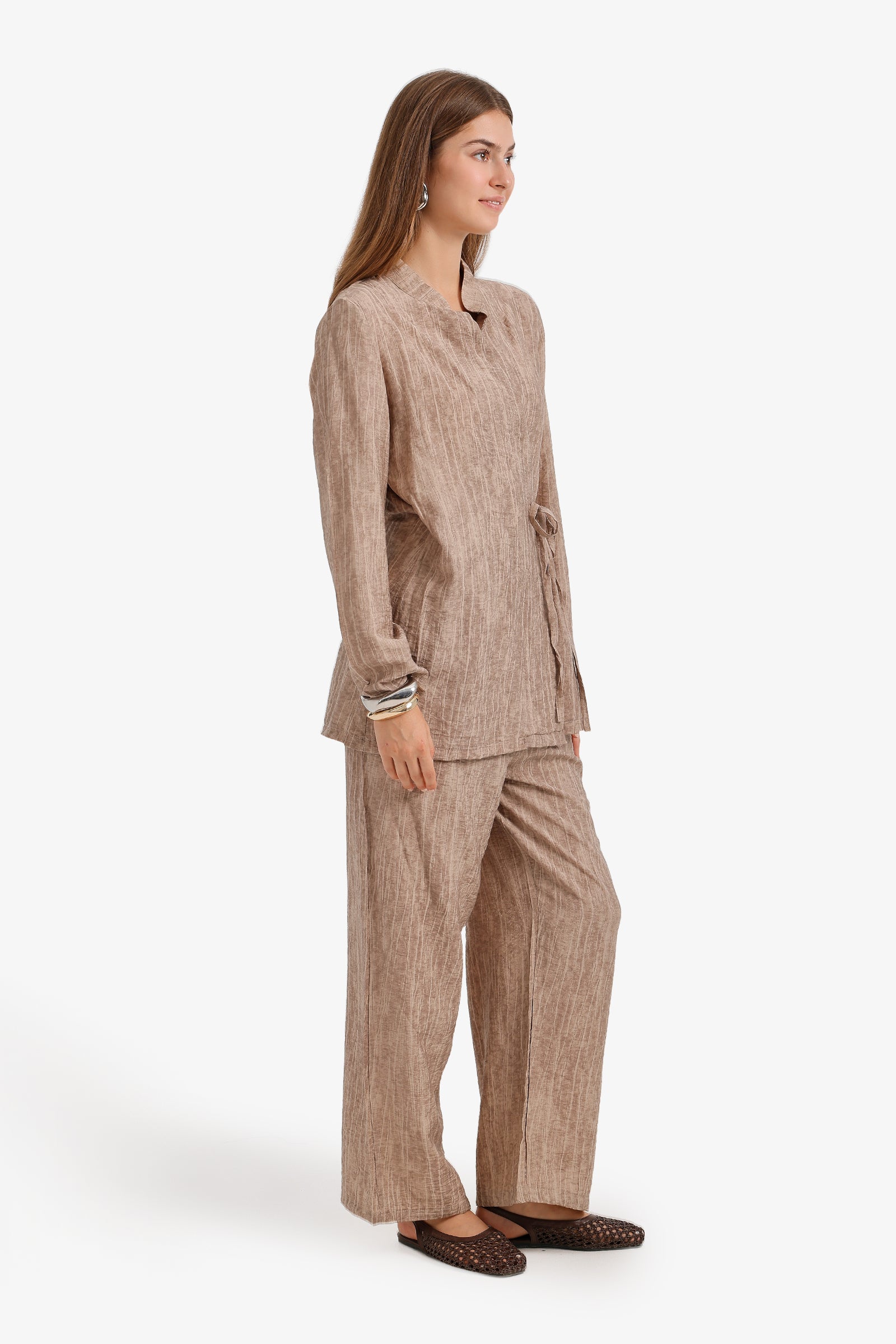 Textured Tunic Set