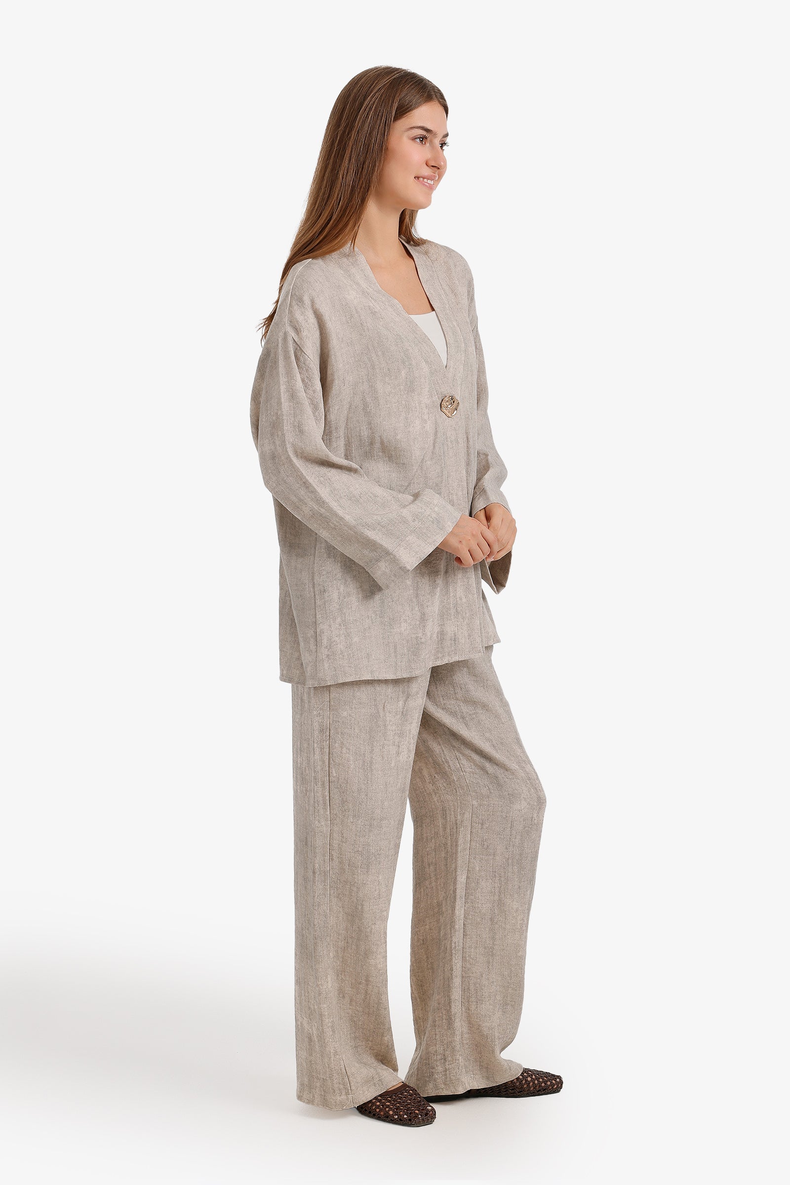 Textured Two-Piece Set