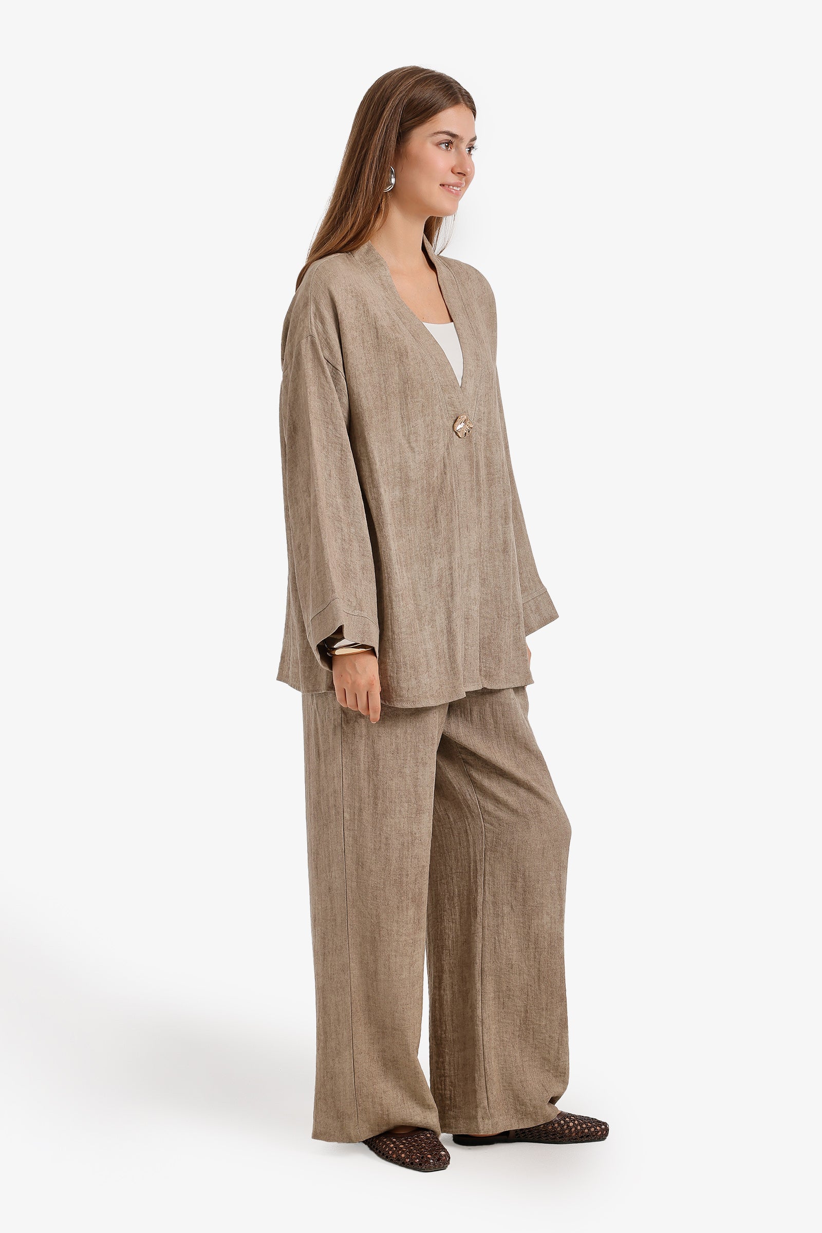 Textured Two-Piece Set