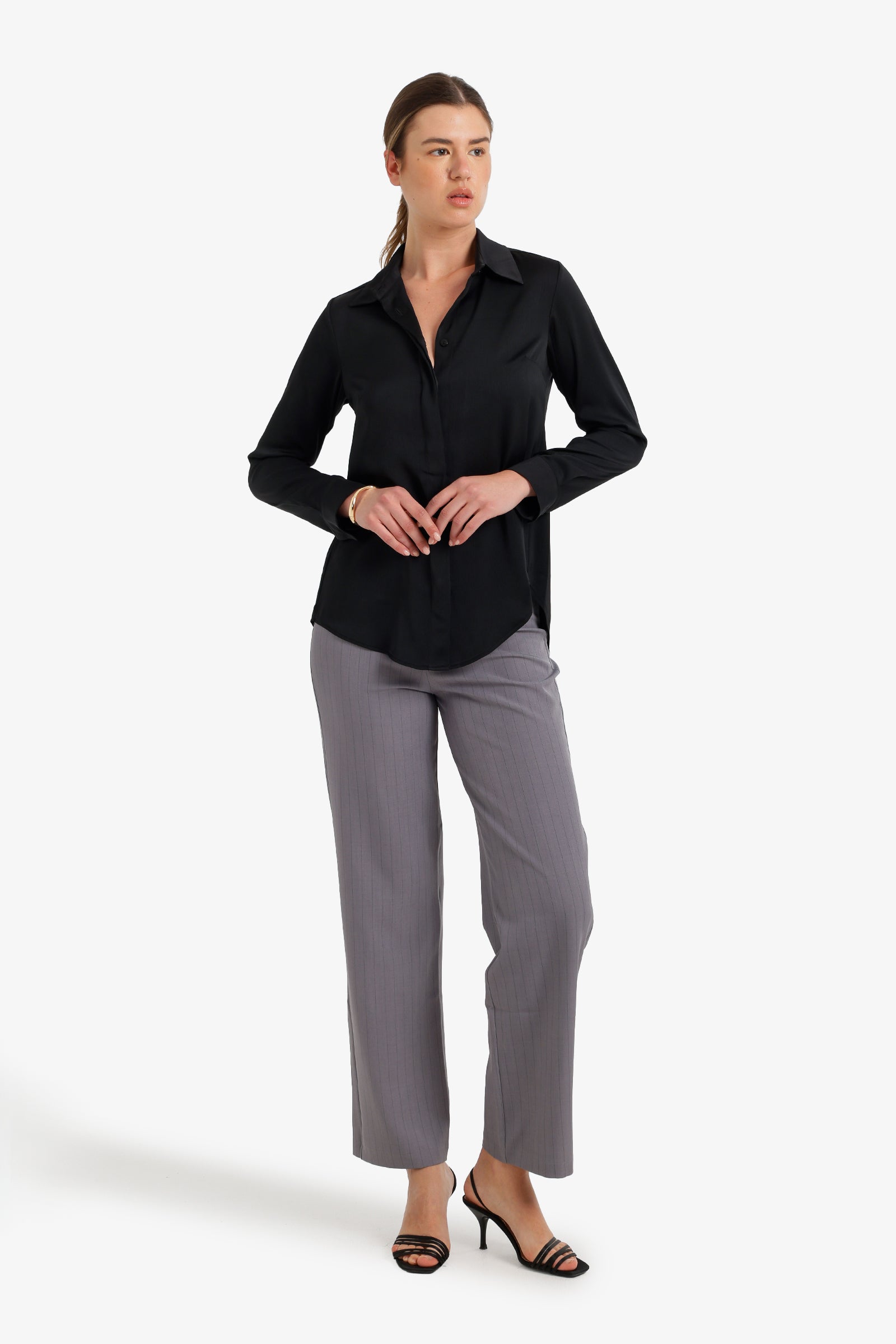 Hidden Placket Shirt