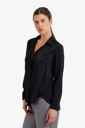 Hidden Placket Shirt