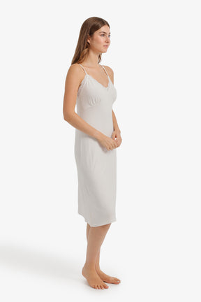Scalloped-Lace Nightgown