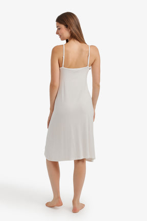 Scalloped-Lace Nightgown