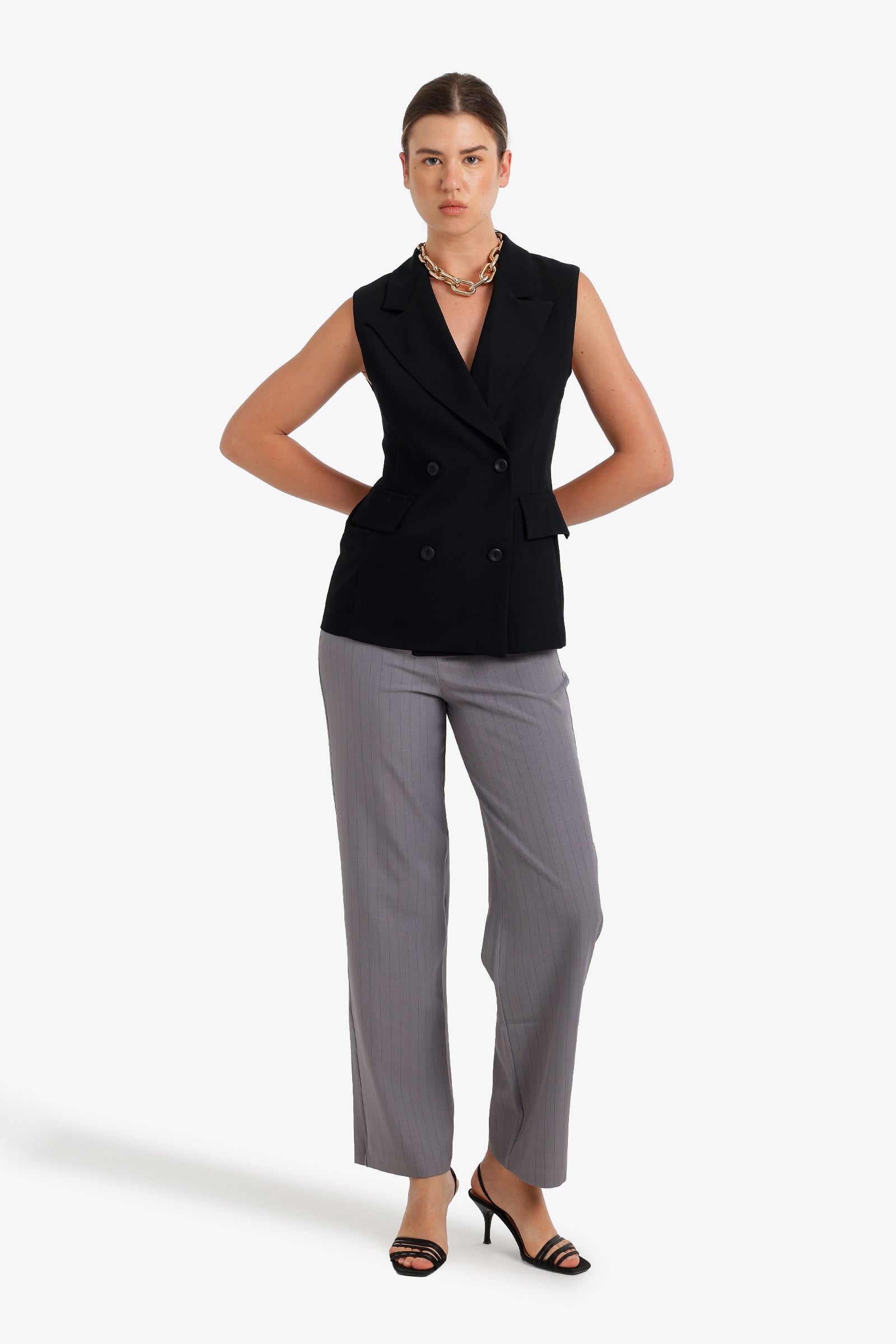Double Breasted Vest