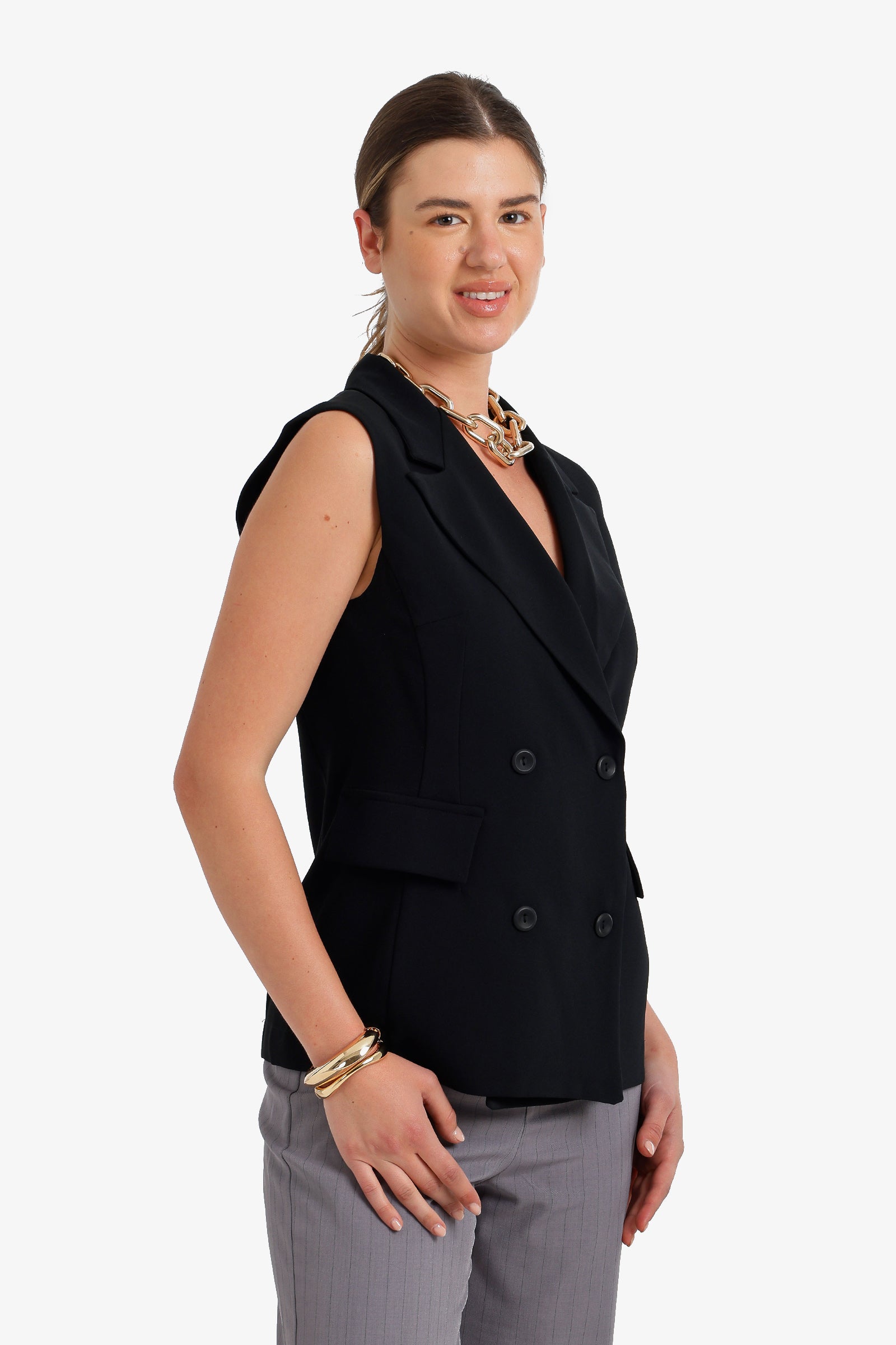 Double Breasted Vest