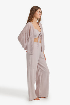 Kimono Style 3-Piece Pyjama