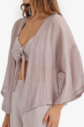 Kimono Style 3-Piece Pyjama
