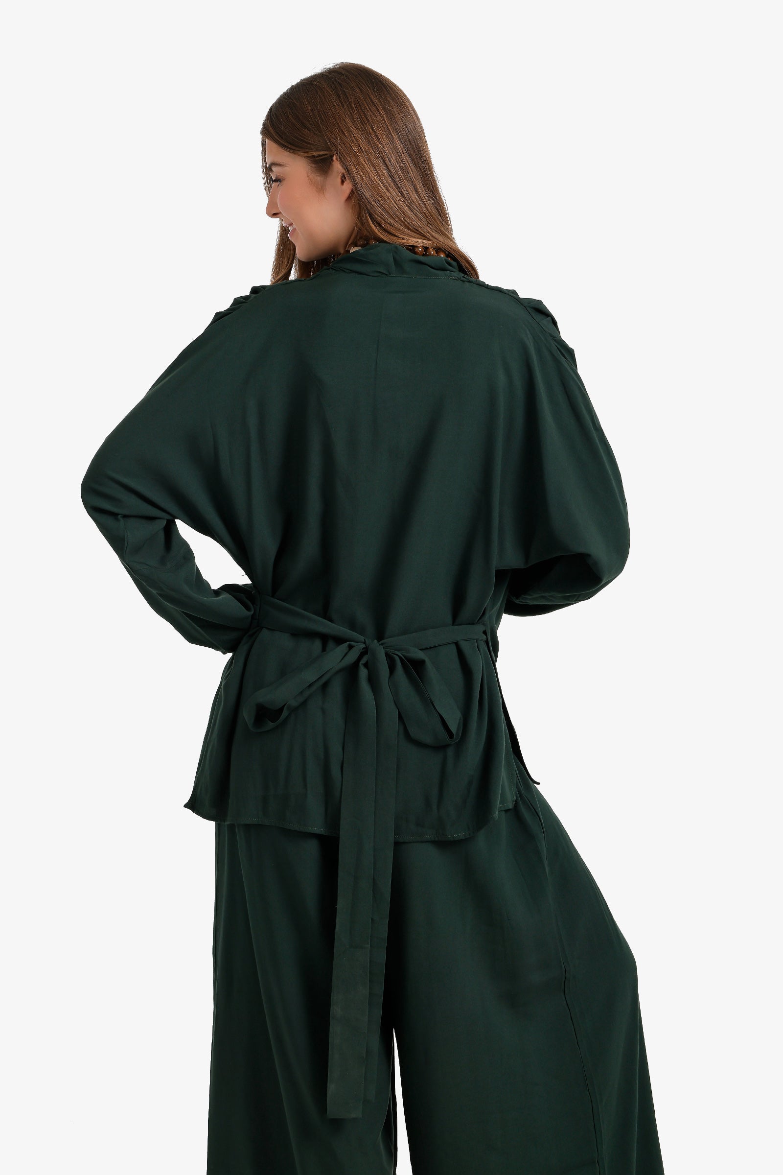 Draped Wrap Cardigan