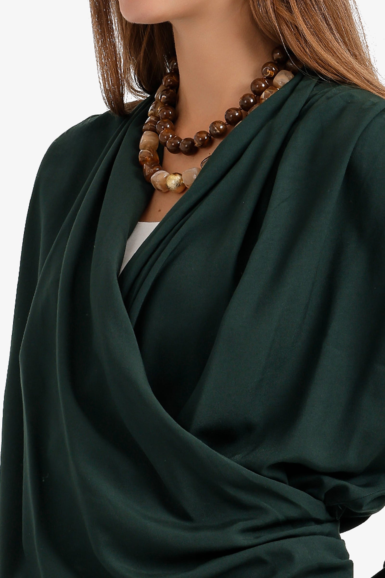 Draped Wrap Cardigan