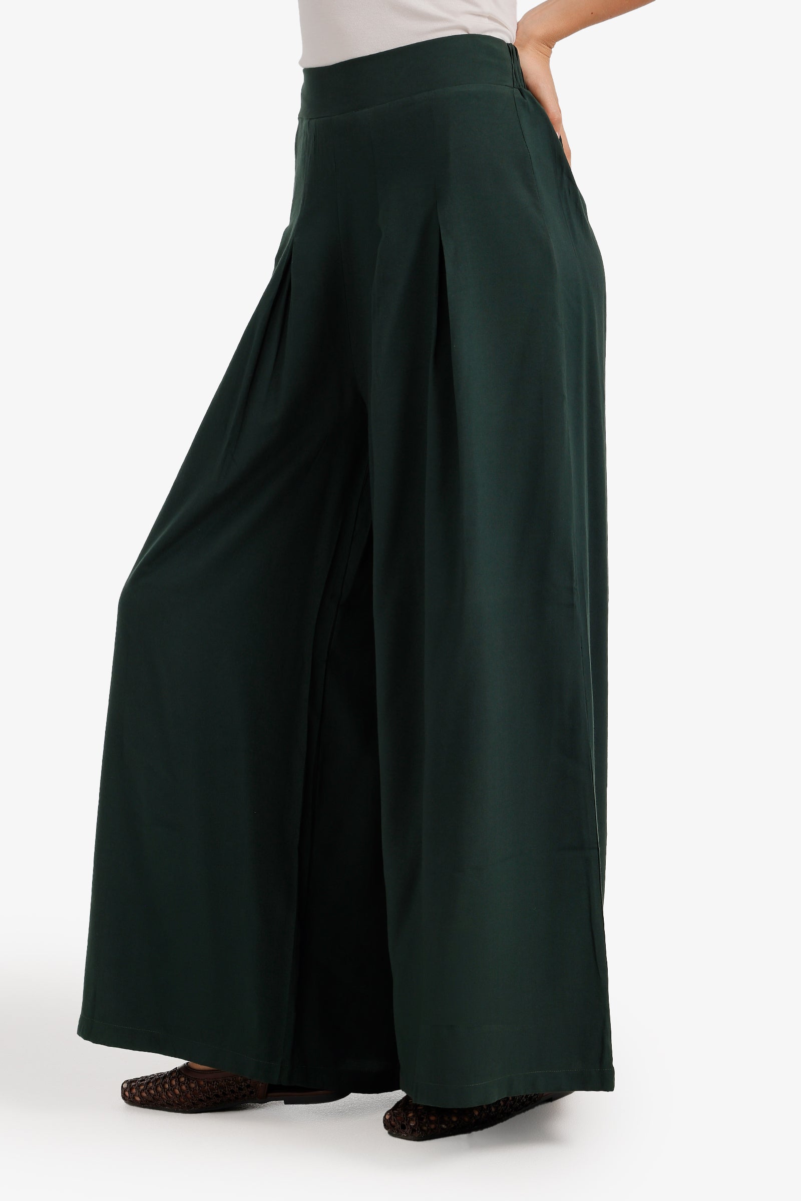 Flowy Pleated Pants