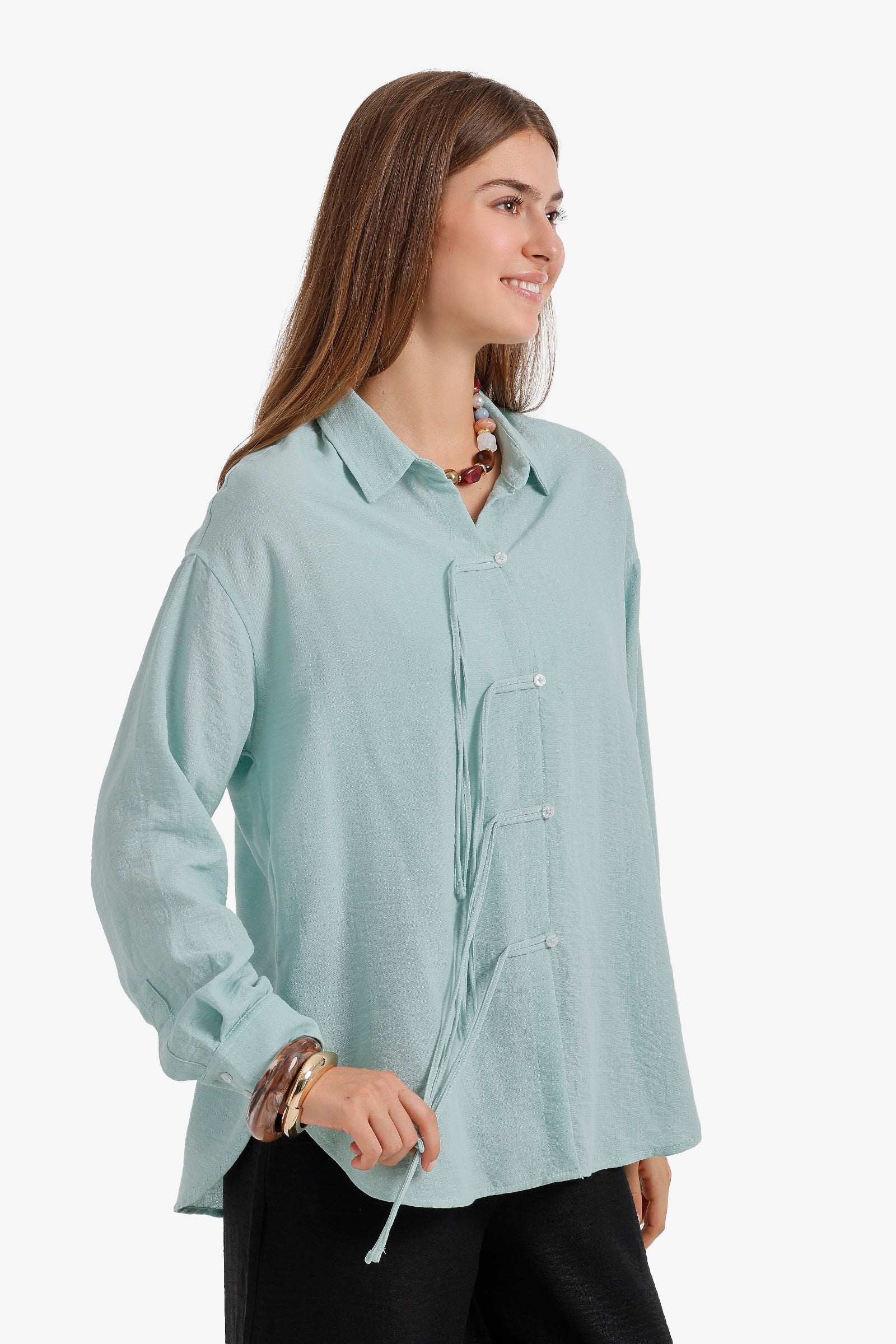 Chinese Button-Knot Shirt