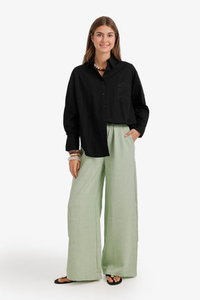 Curved Hem Shirt