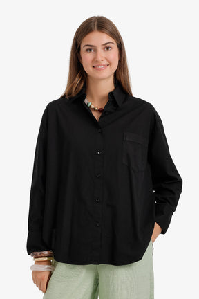 Curved Hem Shirt