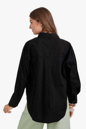 Curved Hem Shirt