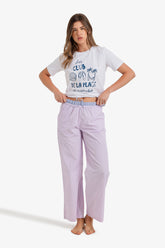 Double-Waistband Pyjama Set