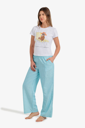 Printed Regular Pyjama Set