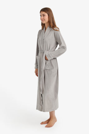 Contrast Pipe Robe