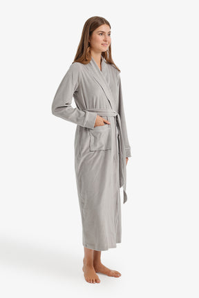 Contrast Pipe Robe