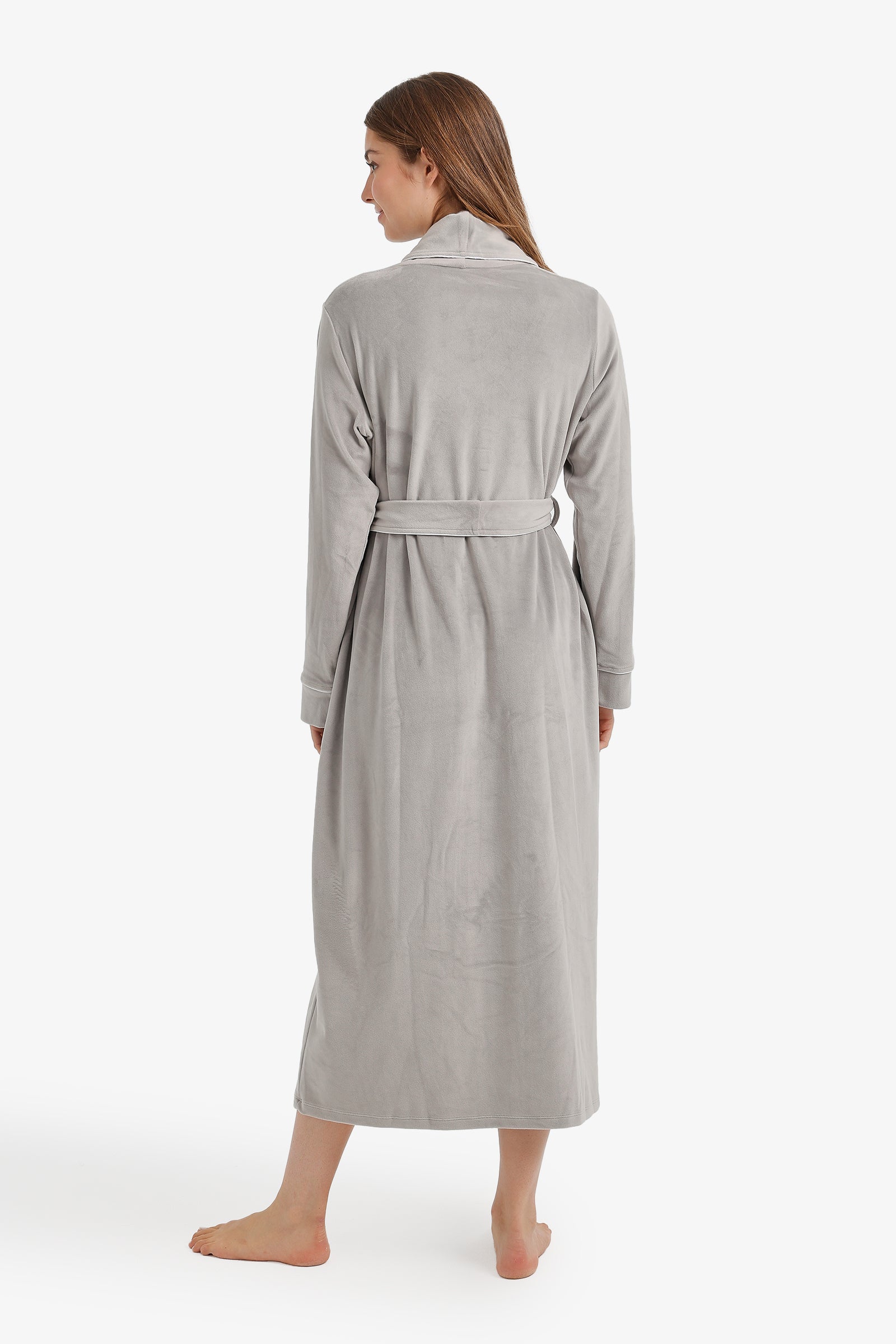 Contrast Pipe Robe