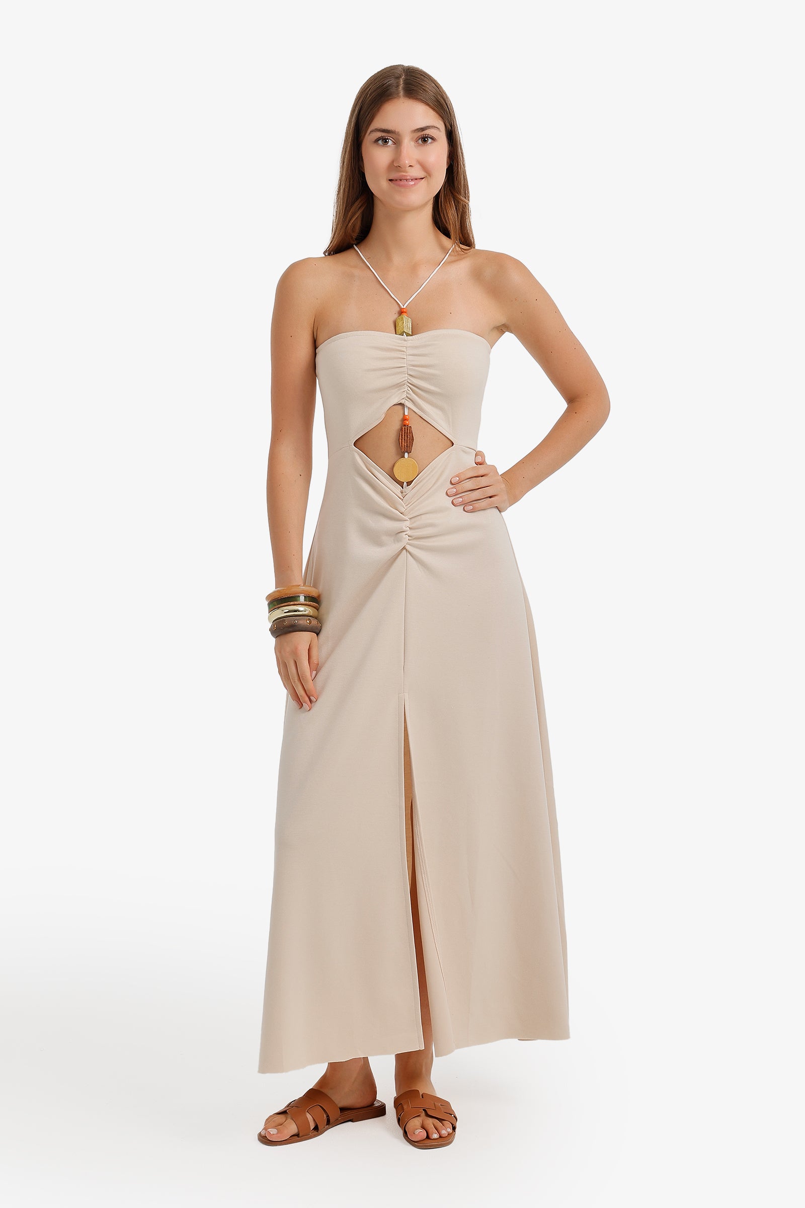 Beaded Beach Dress