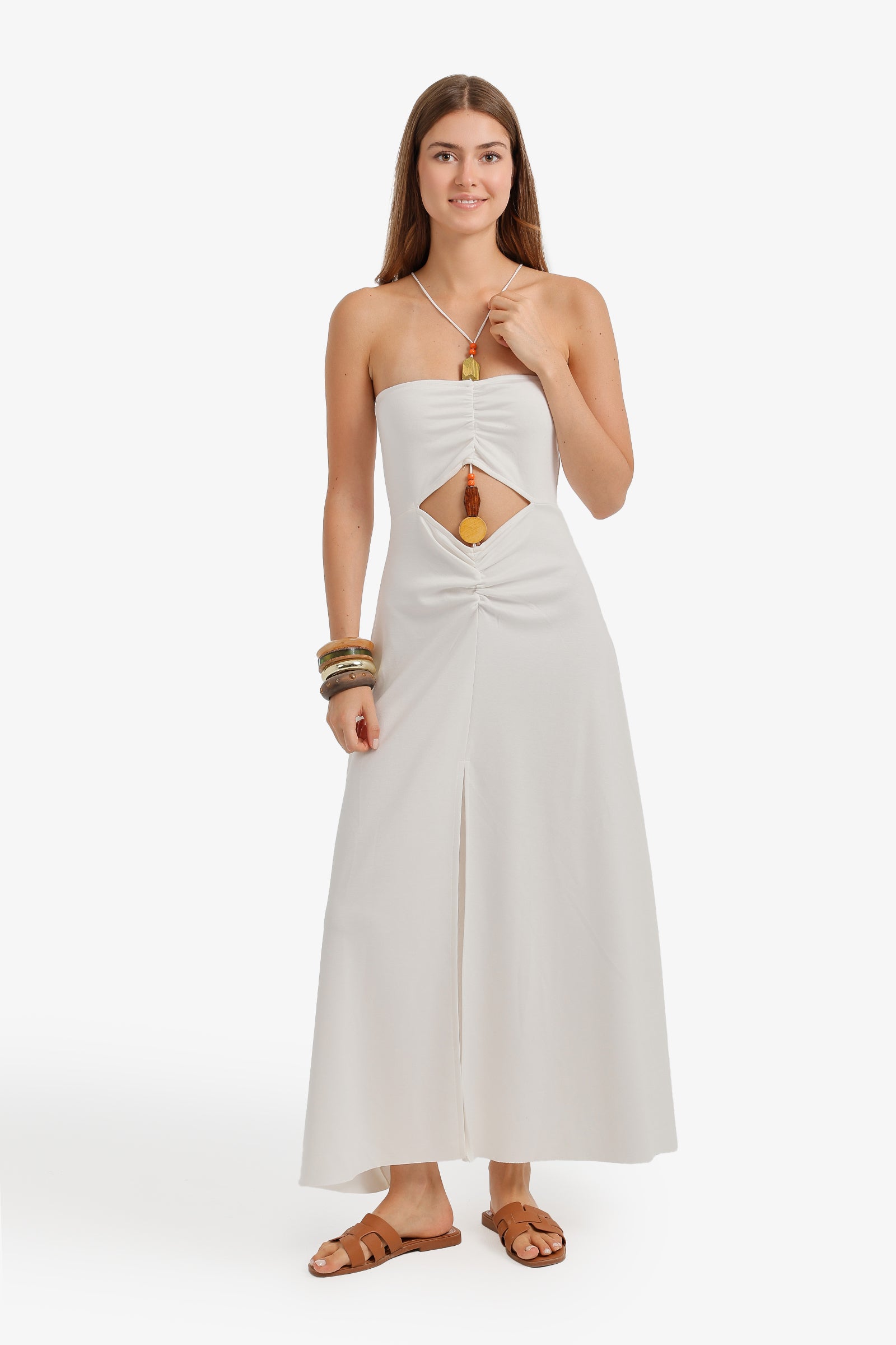 Beaded Beach Dress