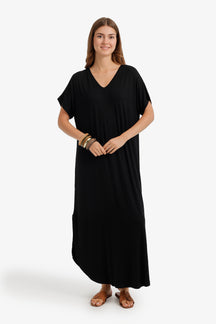 Side-Slit Lounge Dress