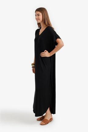 Side-Slit Lounge Dress