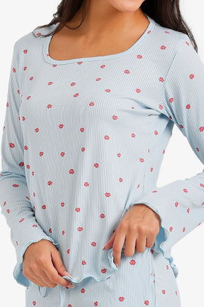 Mini Lips Print Pyjama