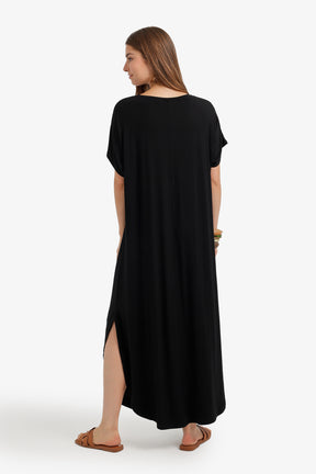 Side-Slit Lounge Dress