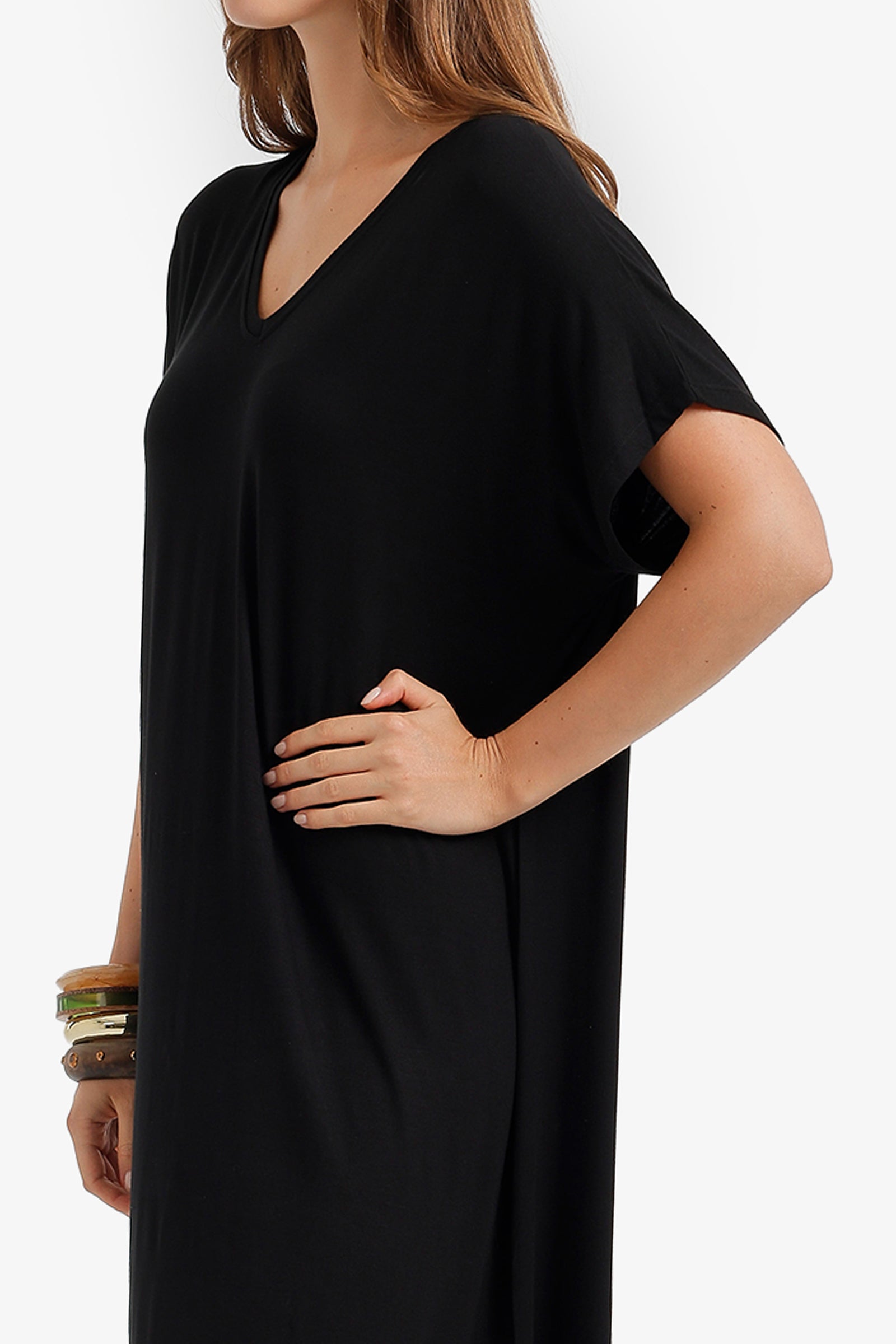 Side-Slit Lounge Dress