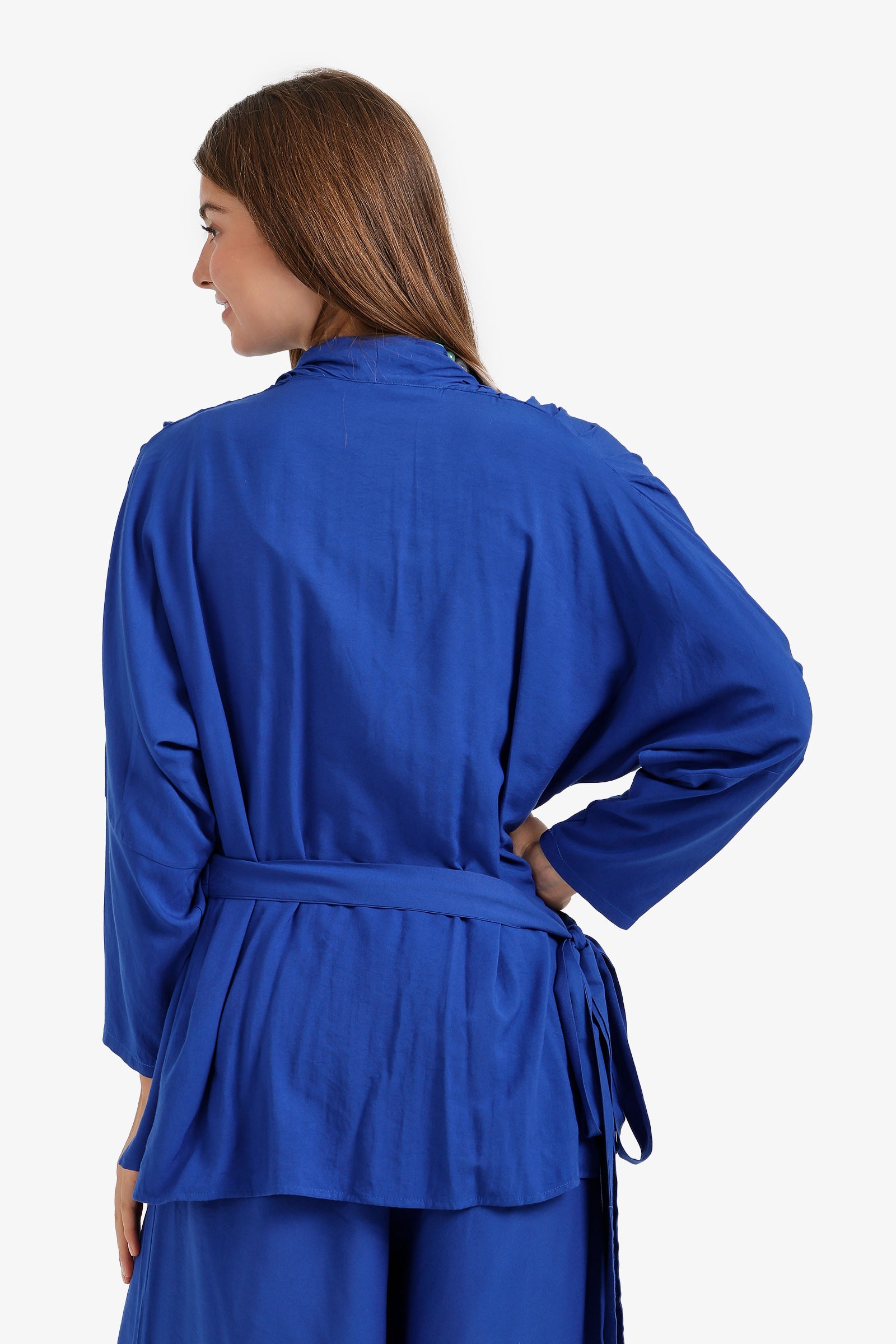 Draped Wrap Cardigan