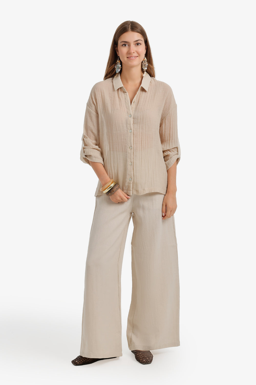 Relaxed Buttoned Set