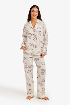 Breakfast Print Pyjama