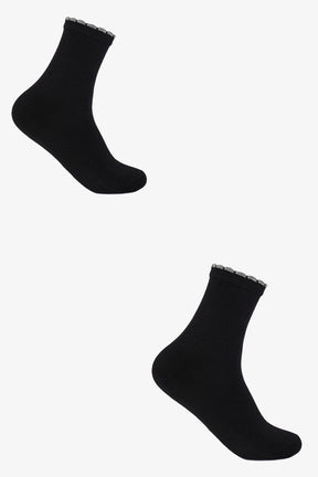 Lettuce Edge Socks - 2 Pairs