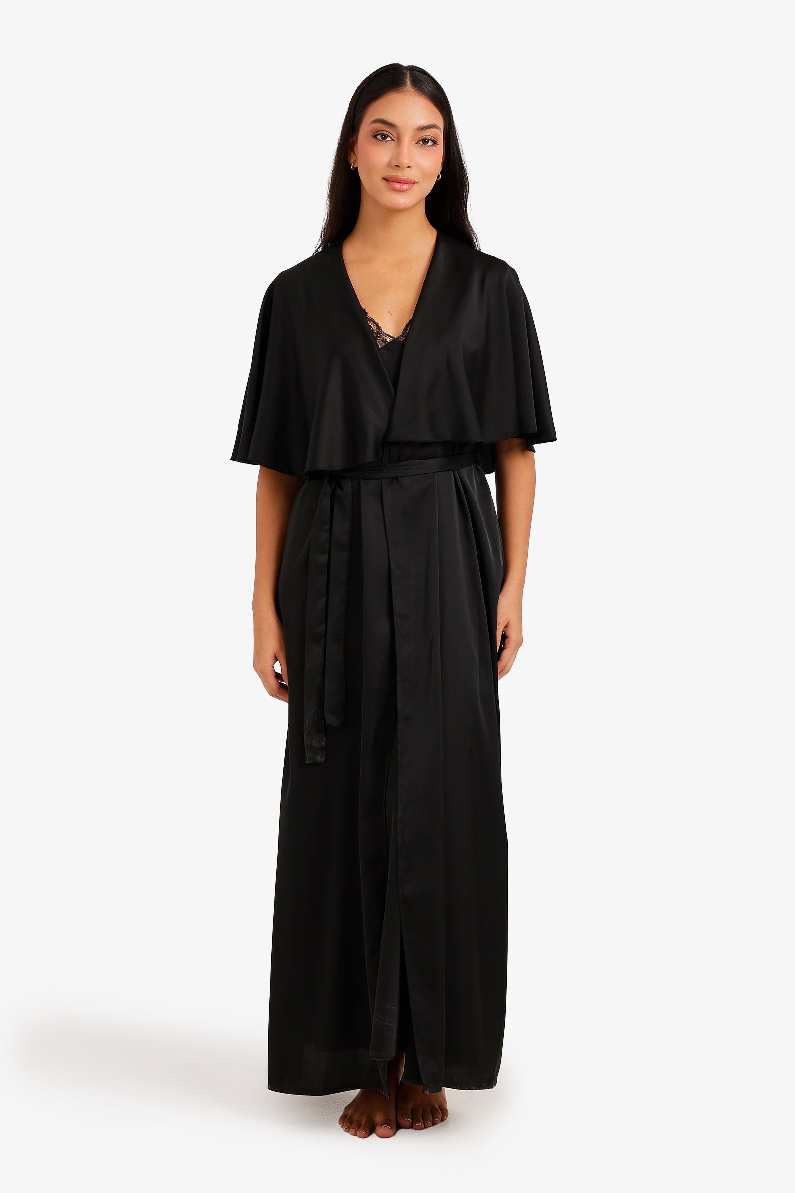 Flutter Sleeves Robe