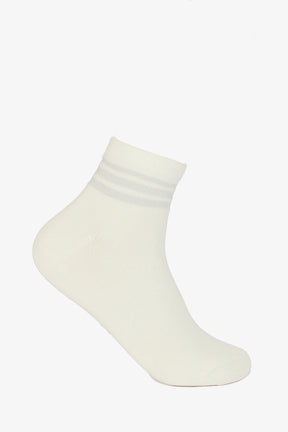 Contrast Striped Socks - 3 Pairs