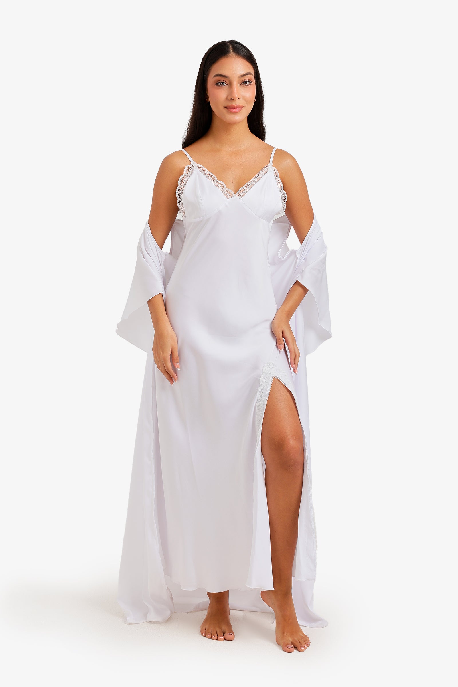 Flutter Sleeves Robe