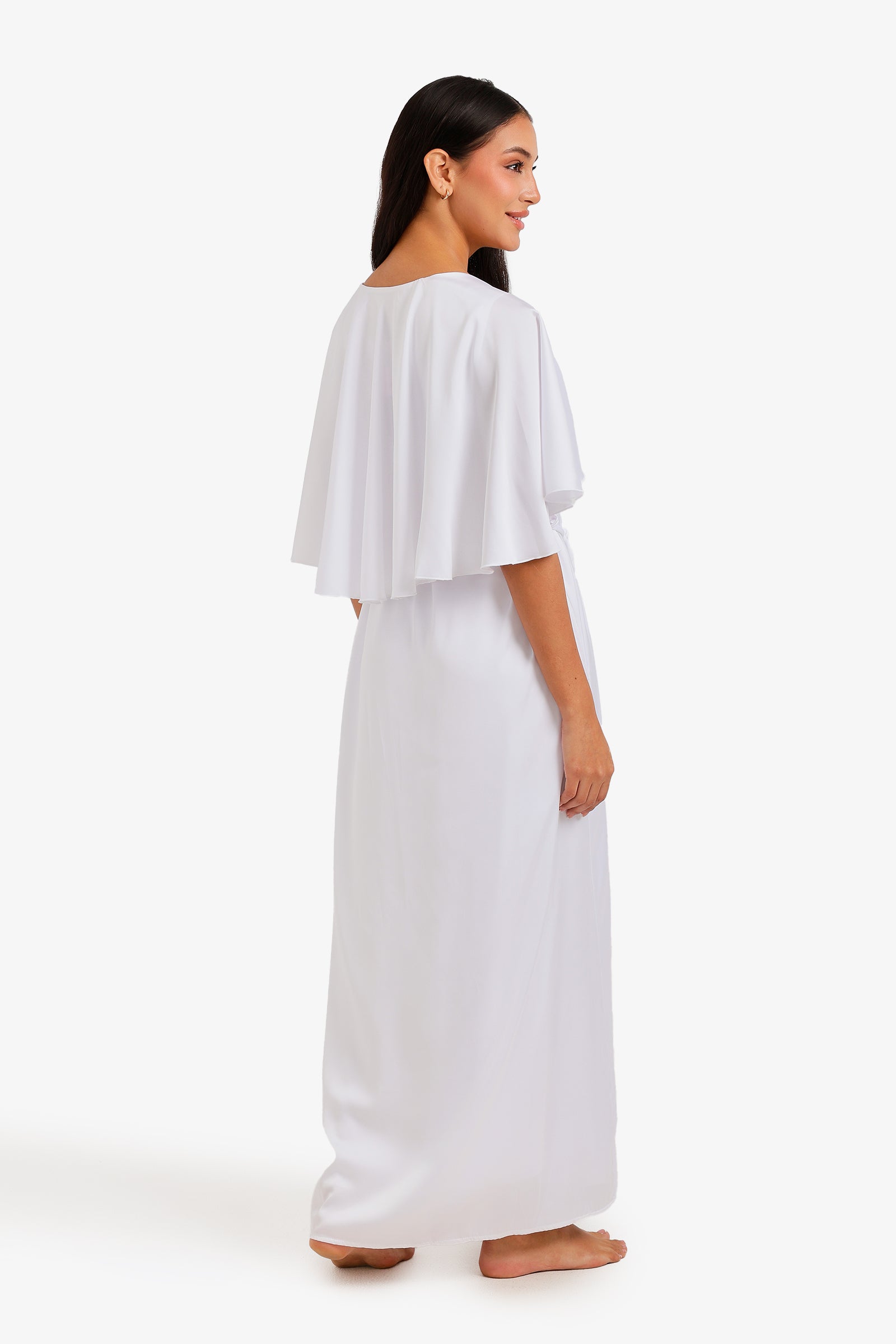 Flutter Sleeves Robe